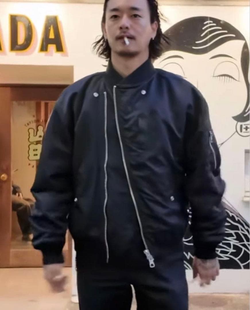 deluxe MA-1 Lサイズ 山田蓮 tatoo studio yamada