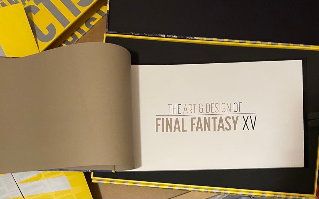 【FFXV ファイナルファンタジーXV アートワークス本】