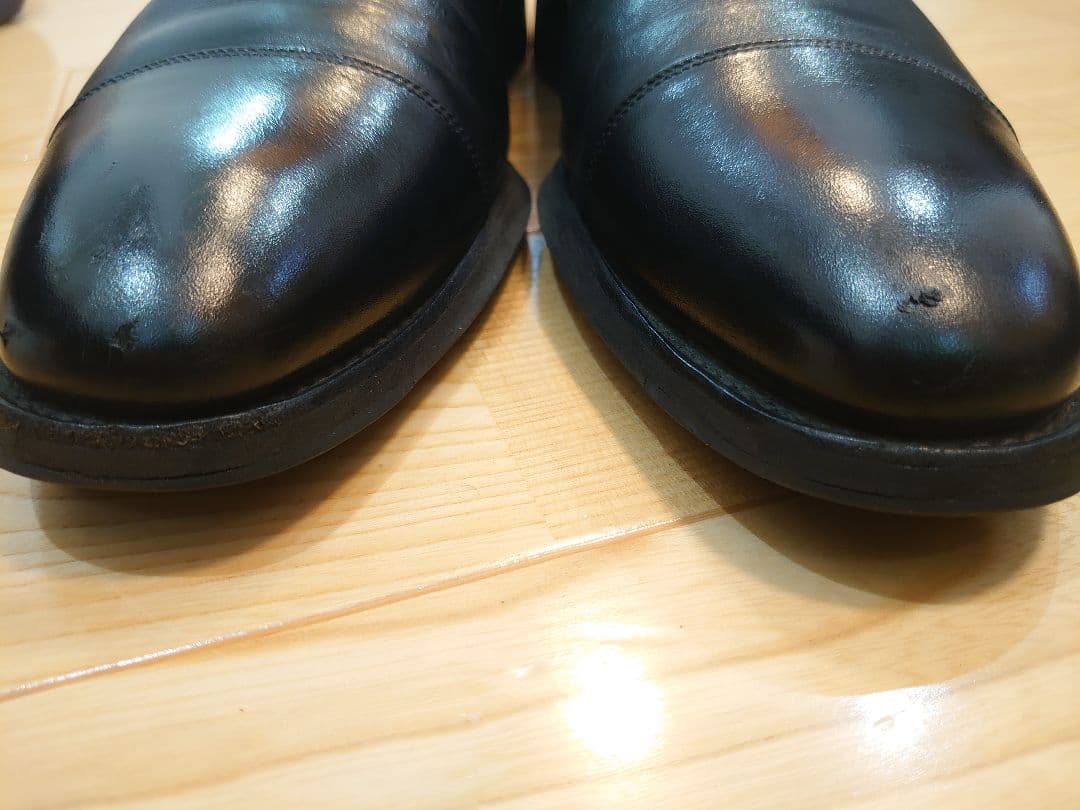 美品 スコッチグレイン（SCOTCH GRAIN）ストレートチップ