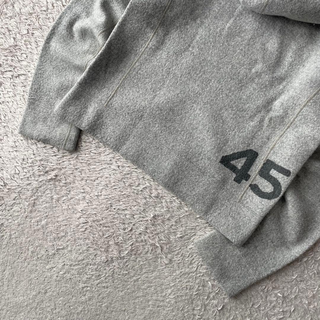 45rpm& ジップパーカー F グレー