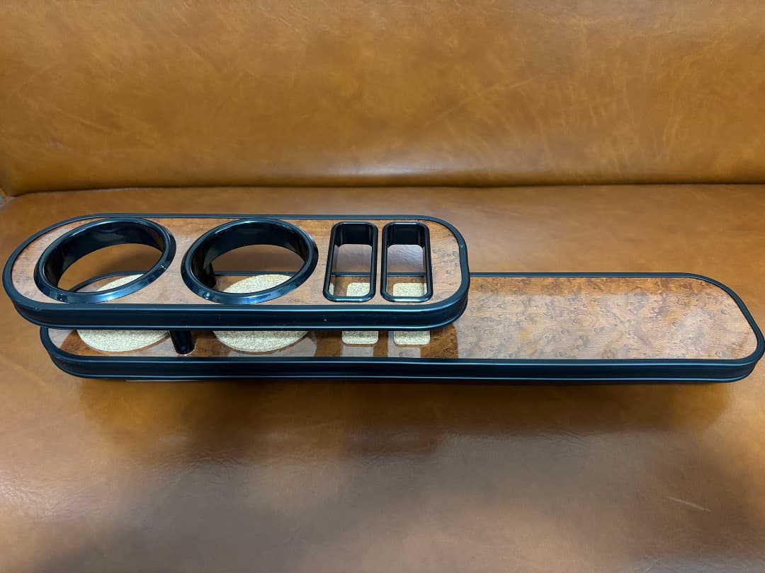 S700系アトレー専用センターコンソール・カップホルダー／ウッド・ブラック／美品