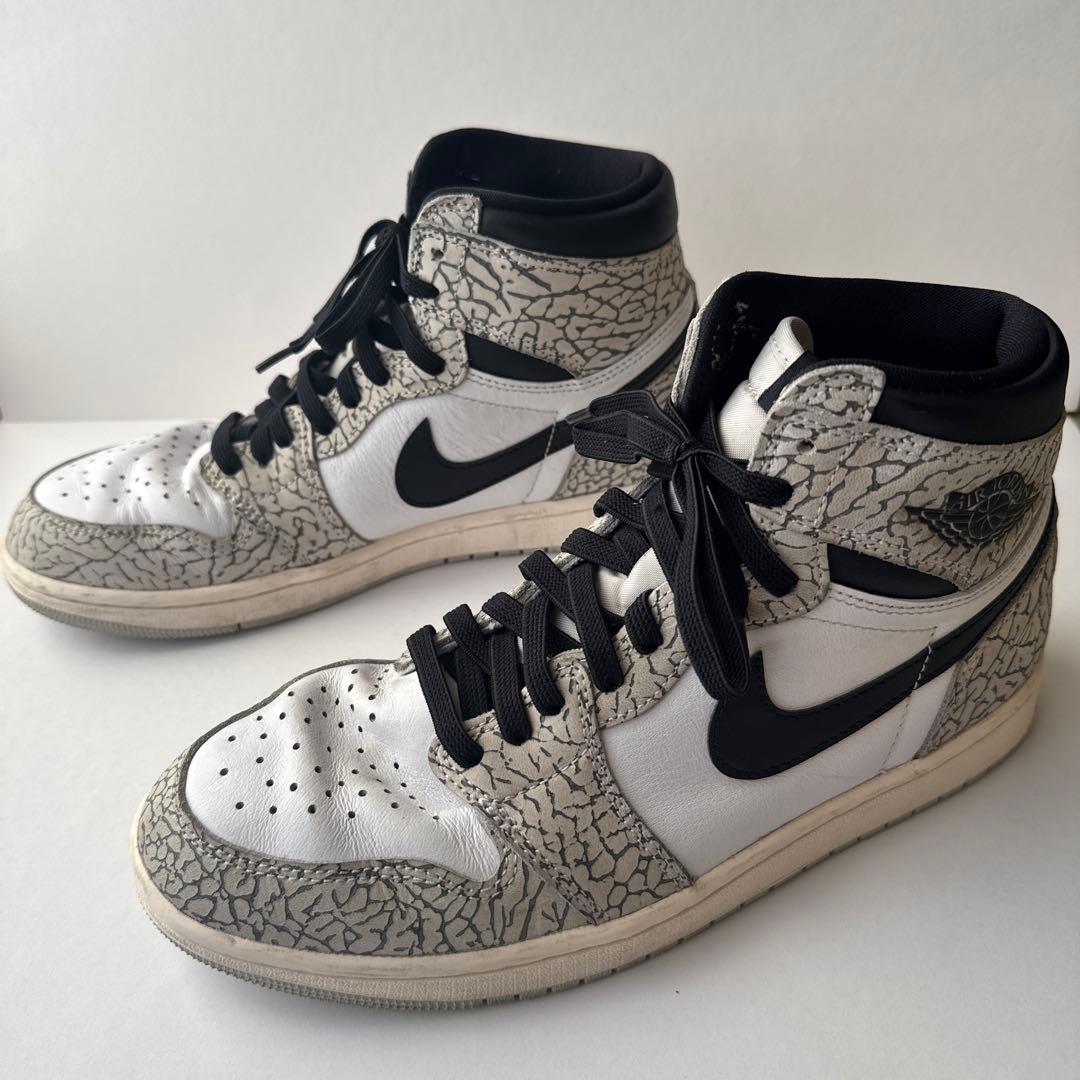 エアジョーダン1 27.5cm ホワイトセメント AJ1