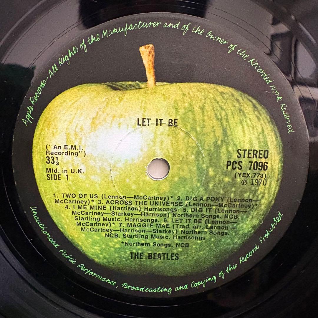 【奇跡の1桁スタンパー！】Let It Be UKオリ　レッドアップル&初回マト