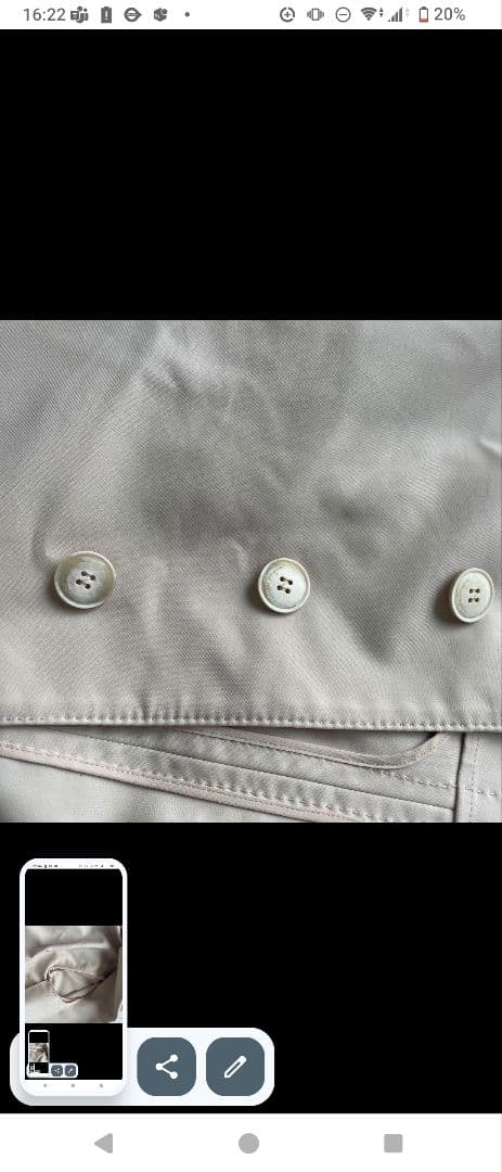 サルヴァトーレフェラガモ　コート　ロング　ガンチーニ　ゴールド金具　ステンカラー