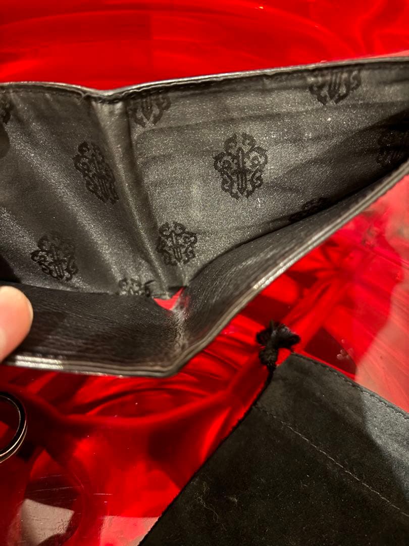 マーボ　クロムハーツ ワンスナップ レザーウォレット