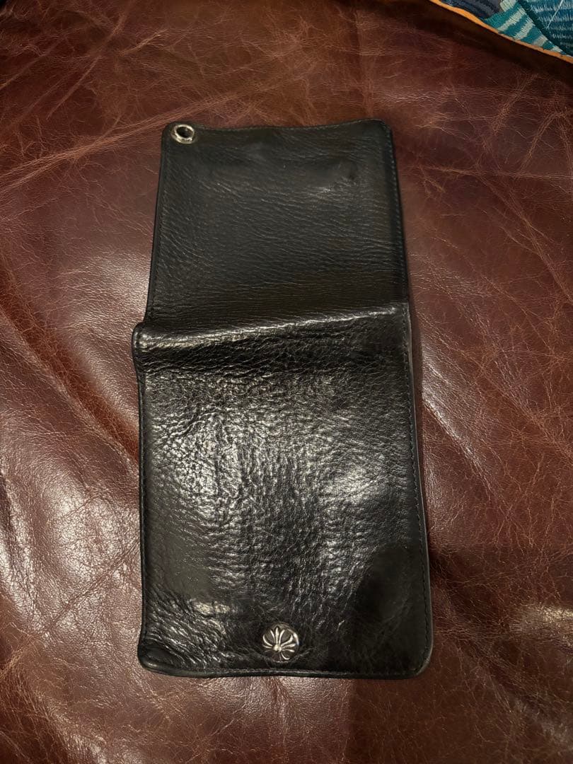 マーボ　クロムハーツ ワンスナップ レザーウォレット