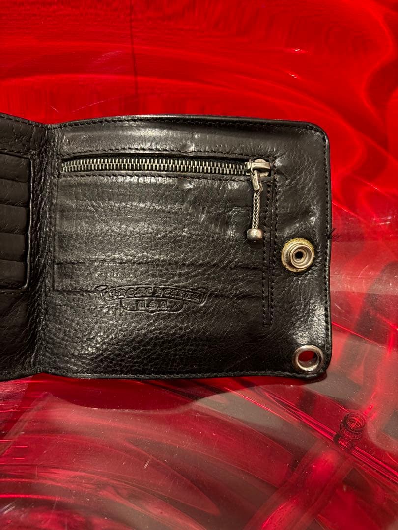 マーボ　クロムハーツ ワンスナップ レザーウォレット