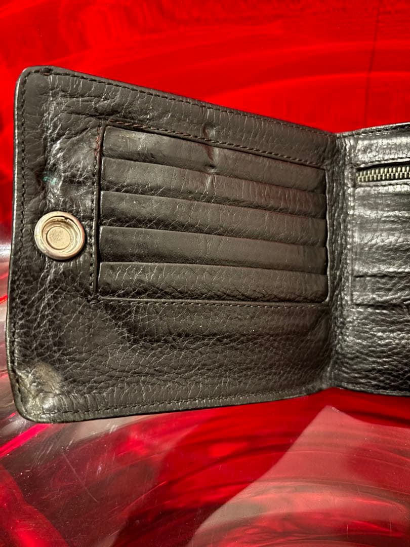 マーボ　クロムハーツ ワンスナップ レザーウォレット