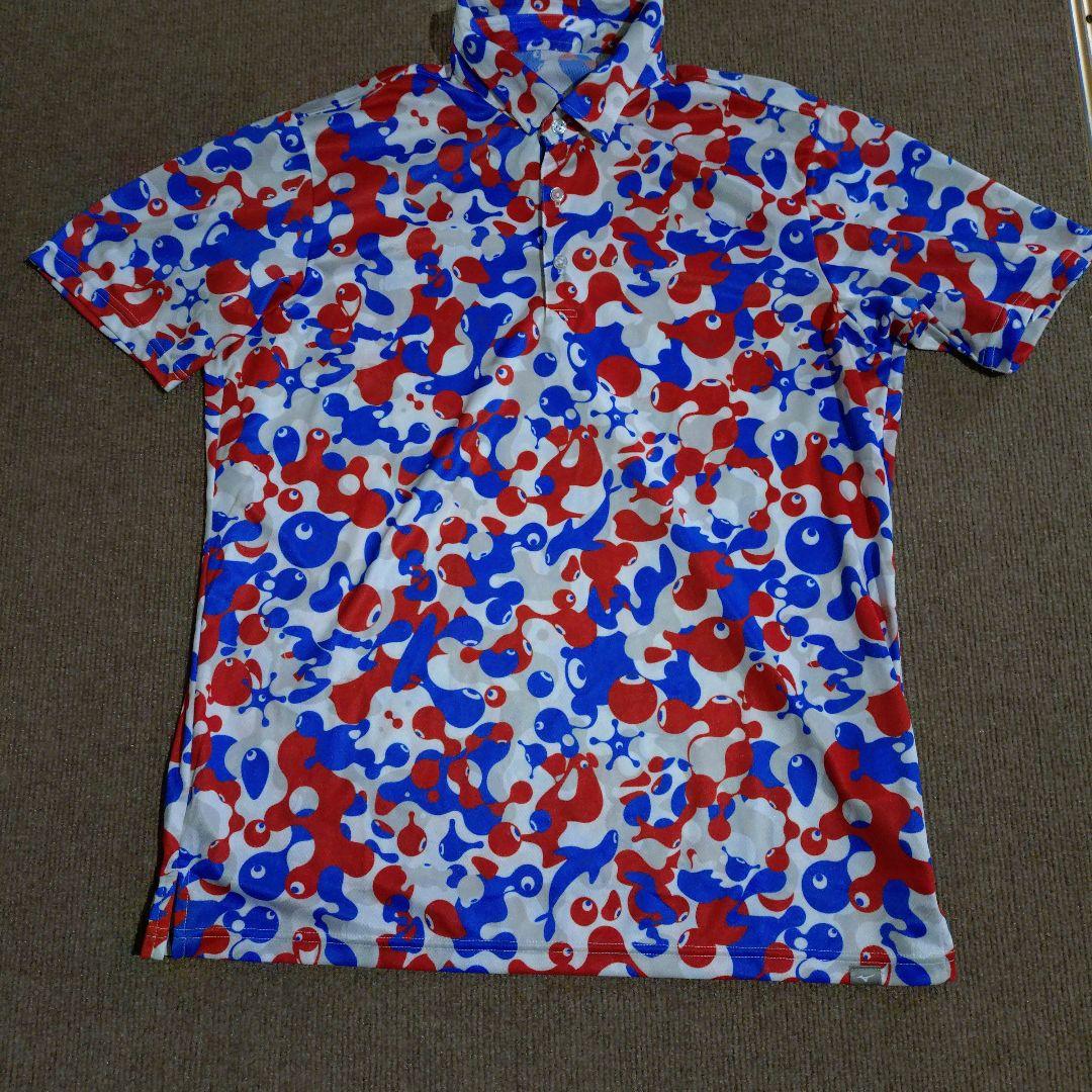 EXPO2025 ミャクミャク 【ミズノ】 システム総柄ポロシャツ　大阪万博