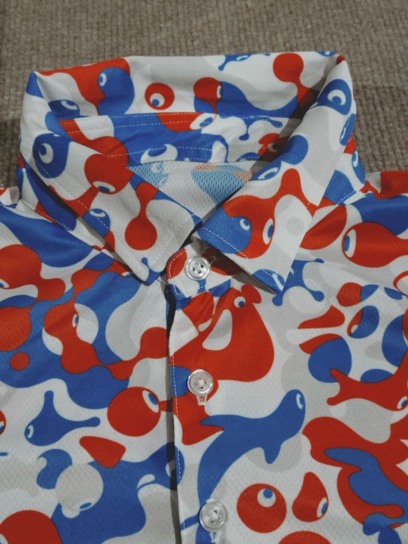 EXPO2025 ミャクミャク 【ミズノ】 システム総柄ポロシャツ　大阪万博