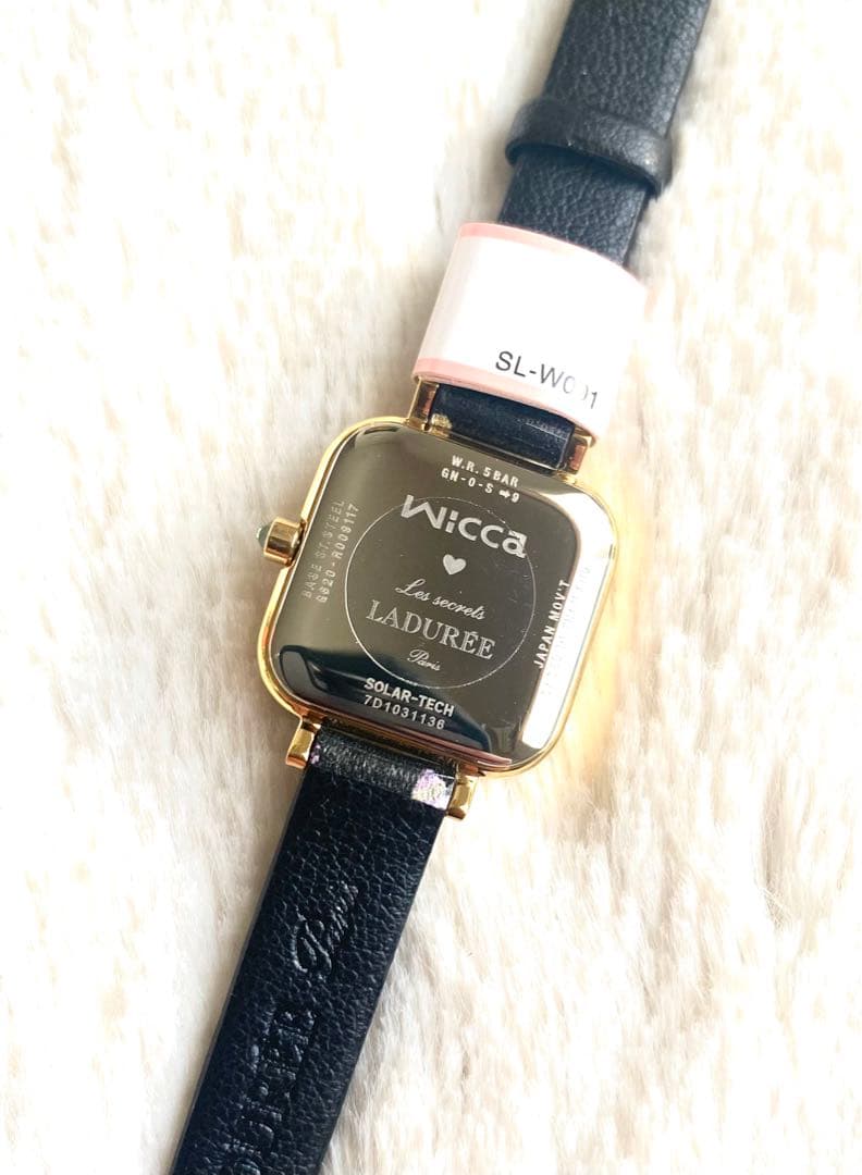 未使用⭐︎ シチズン wicca LADUREEコラボ 限定600本 ソーラー