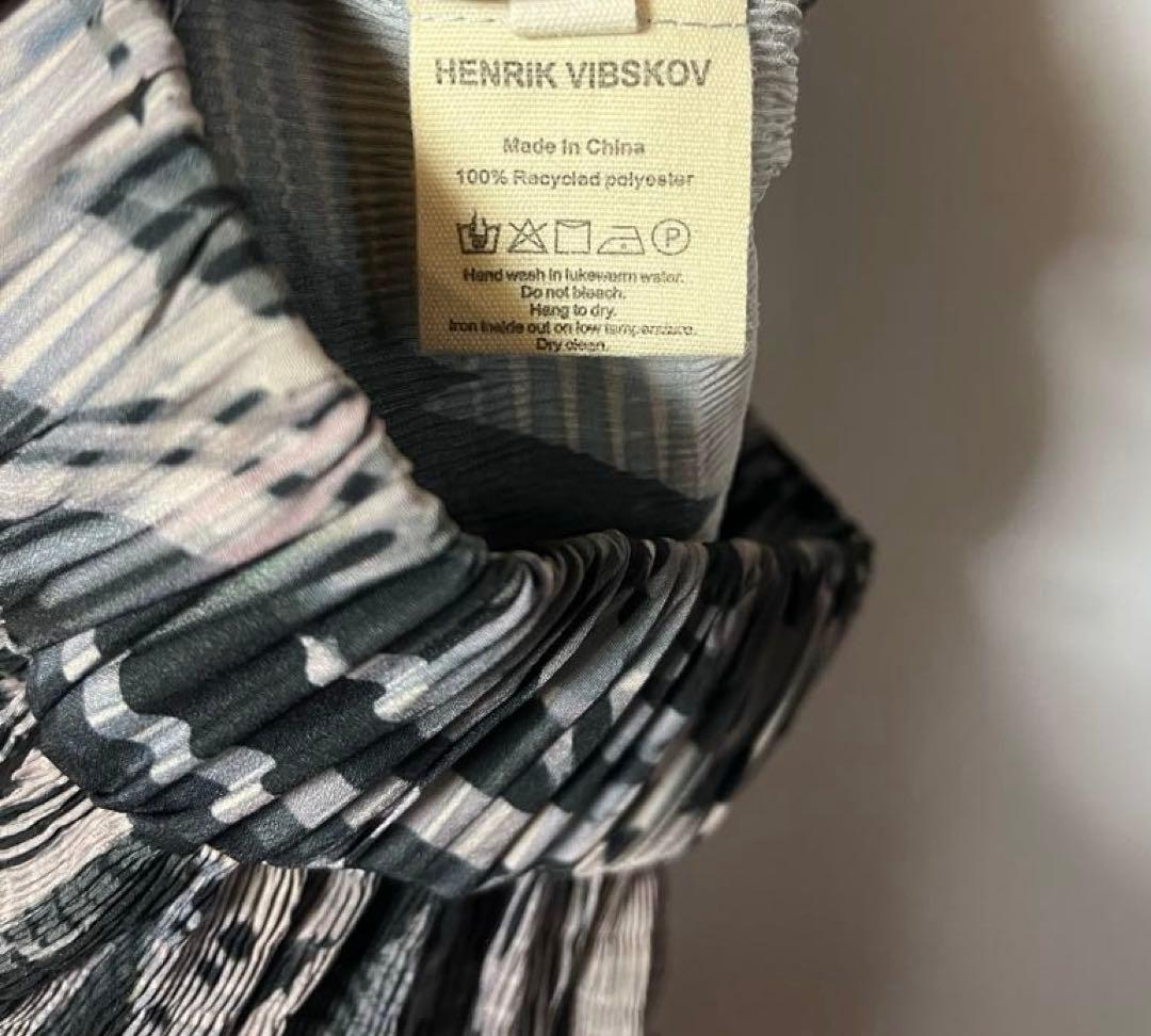 だ*ん様 HENRIK VIBSKOV 抽象柄 ワイドパンツ Sサイズ