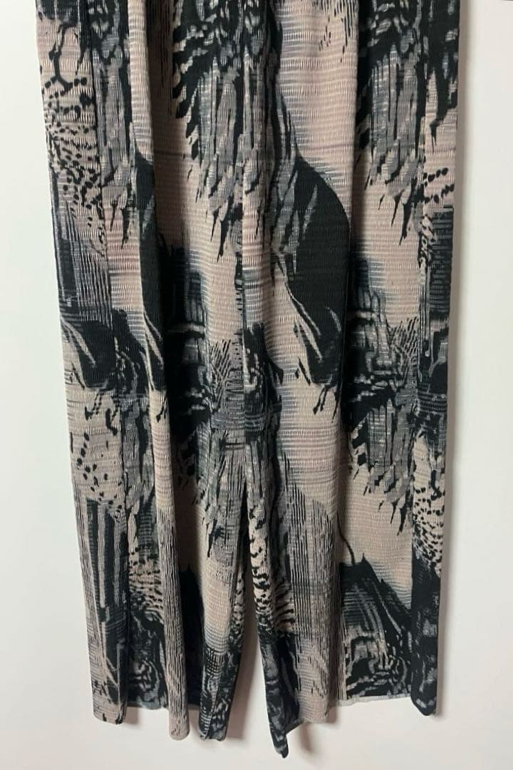 だ*ん様 HENRIK VIBSKOV 抽象柄 ワイドパンツ Sサイズ