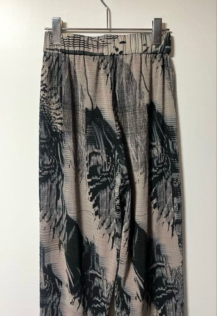 だ*ん様 HENRIK VIBSKOV 抽象柄 ワイドパンツ Sサイズ