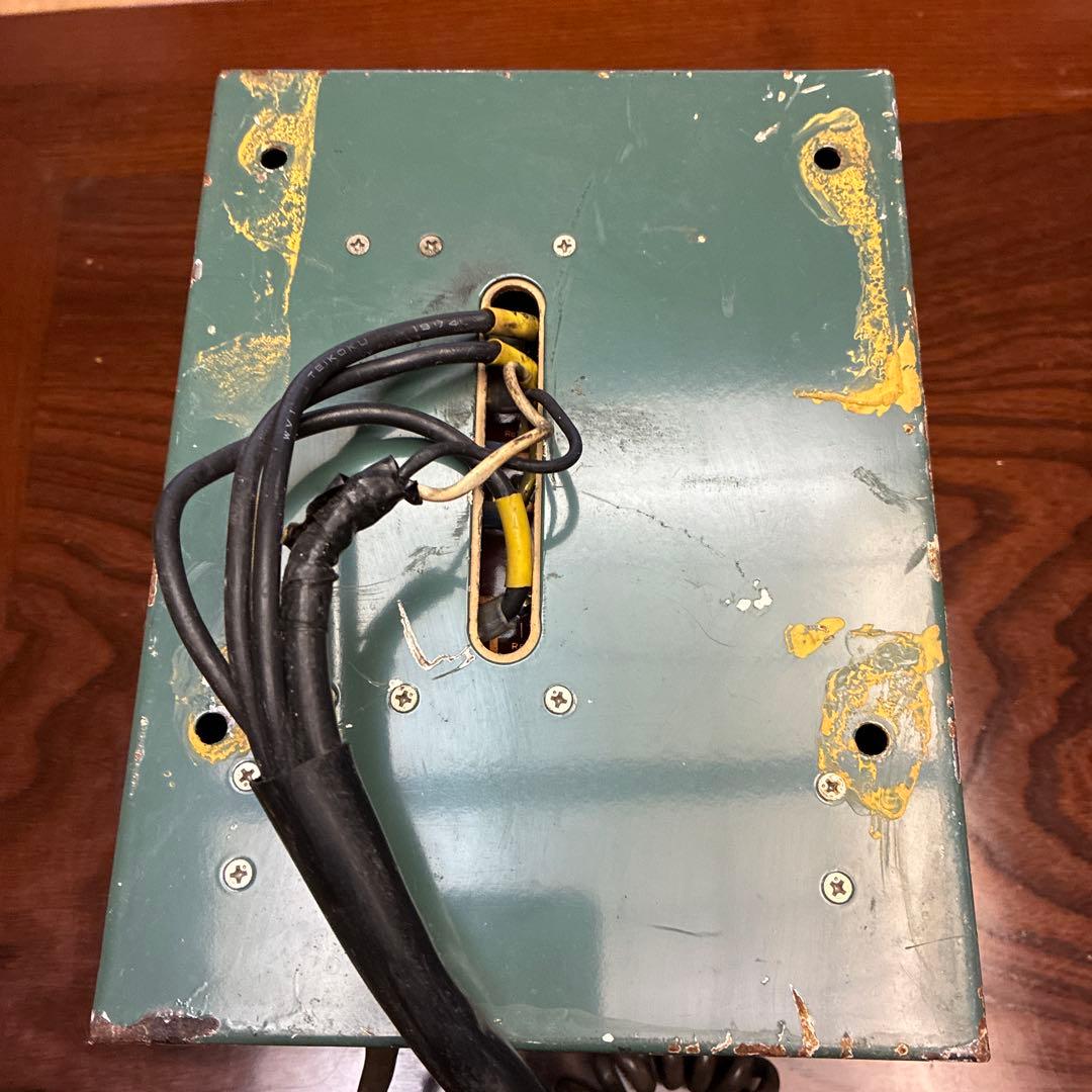 電車　制御増幅器　JR 国鉄　鉄道部品　鉄道グッズ　鉄道廃品