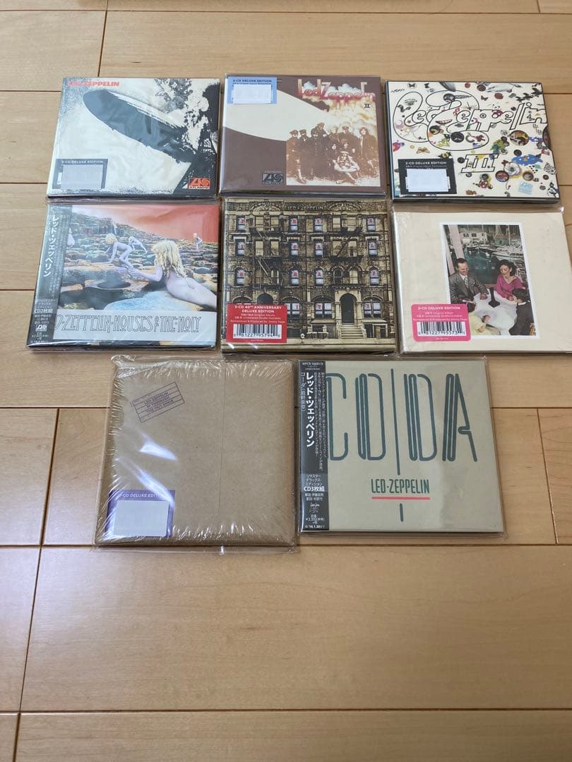 LED ZEPPELIN 最新リマスター盤/コンパニオン・ディスク有り　全18枚