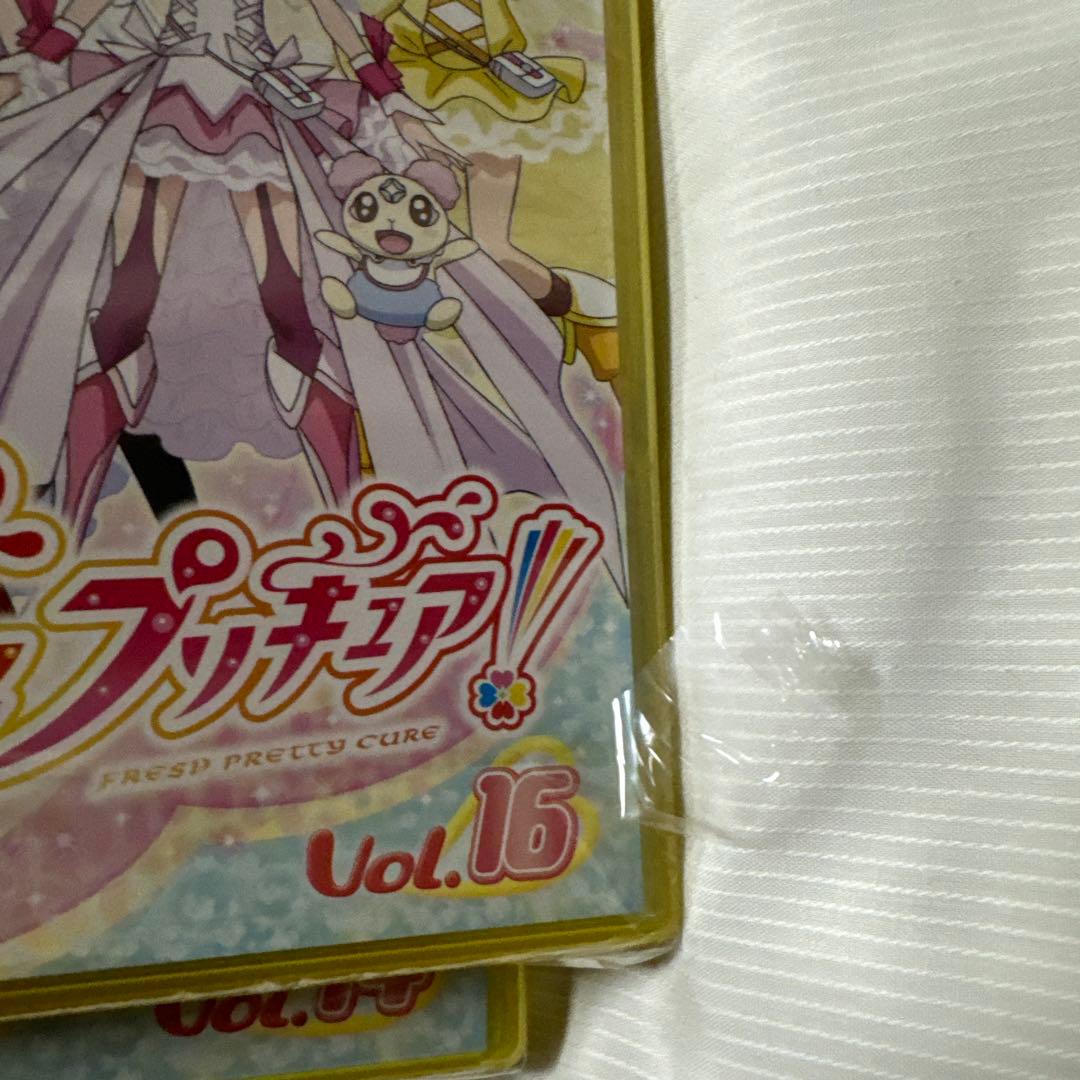 新品未開封　フレッシュプリキュア DVD 全16巻セット　東映アニメーション希少