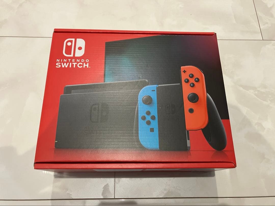 『新品未開封』　Nintendo switch 本体　新型　バッテリー強化版