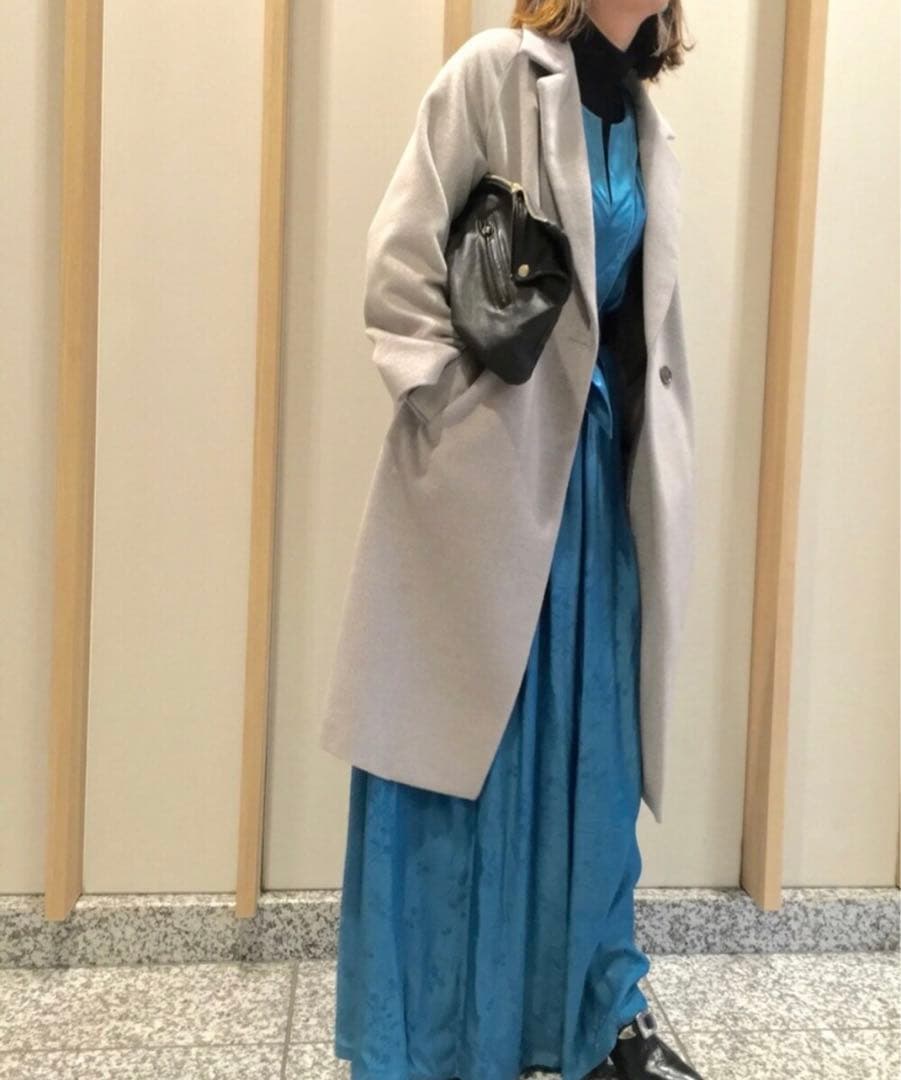 beautiful people 黒レザー クラッチバッグ