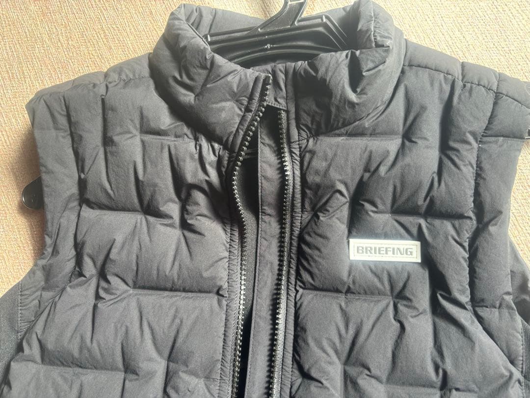 BRIEFING ブラック ダウンベスト レディース