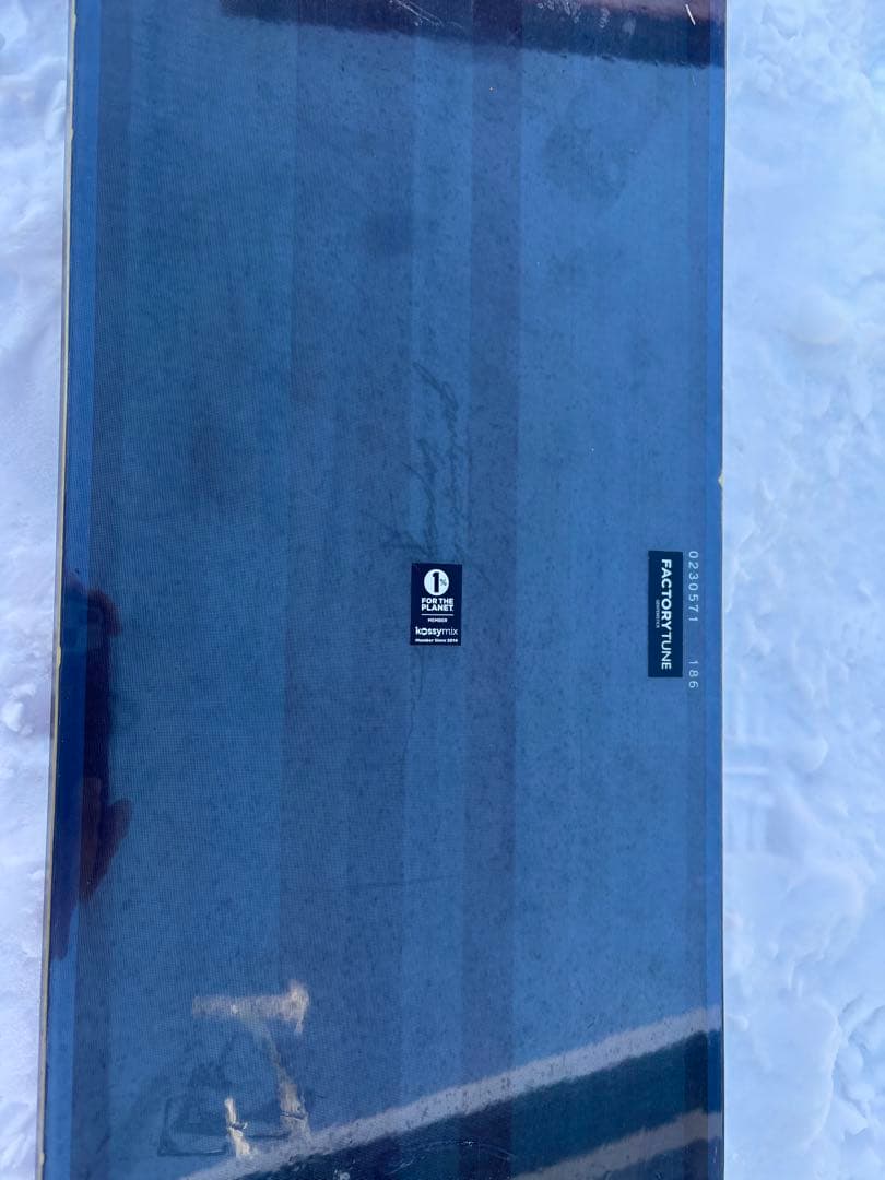 スノーボード gentemstick impossible 22-23factory Tune