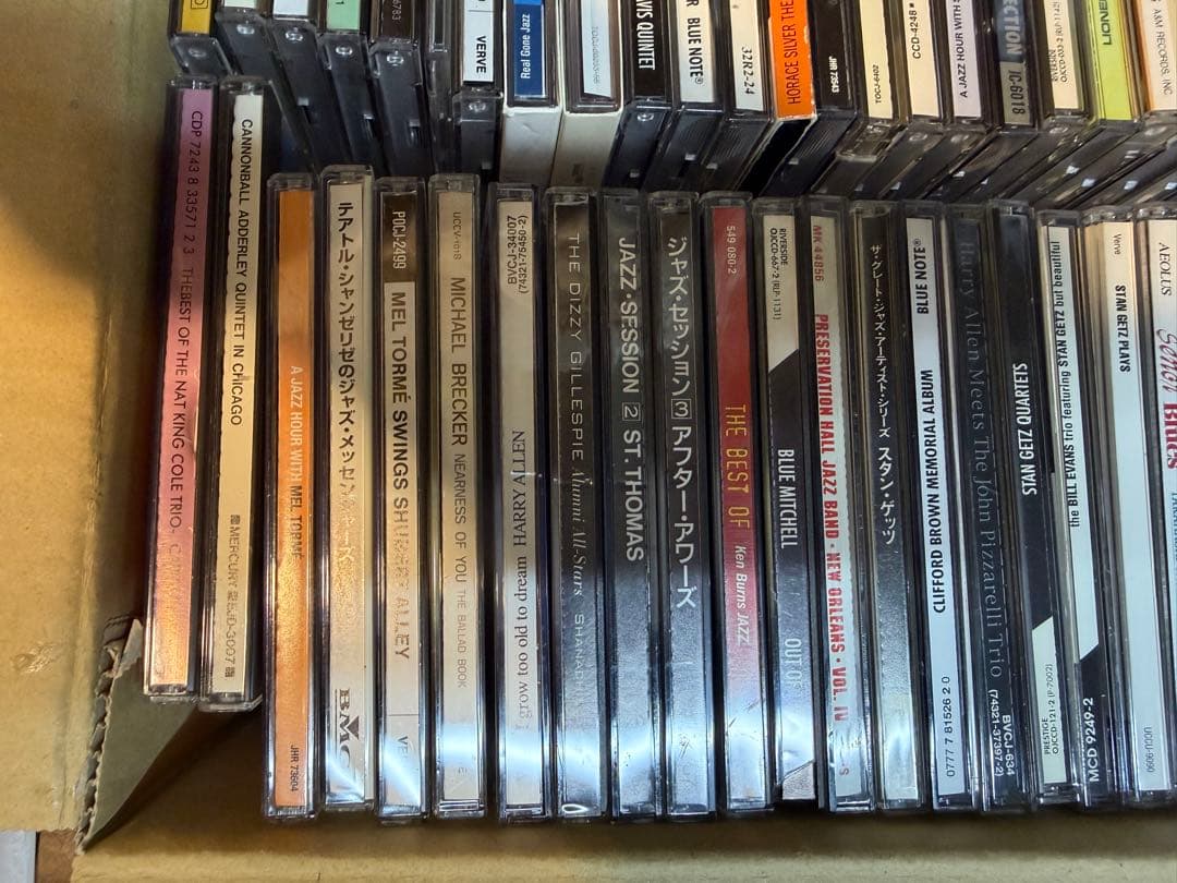 ジャズCDコレクション89枚