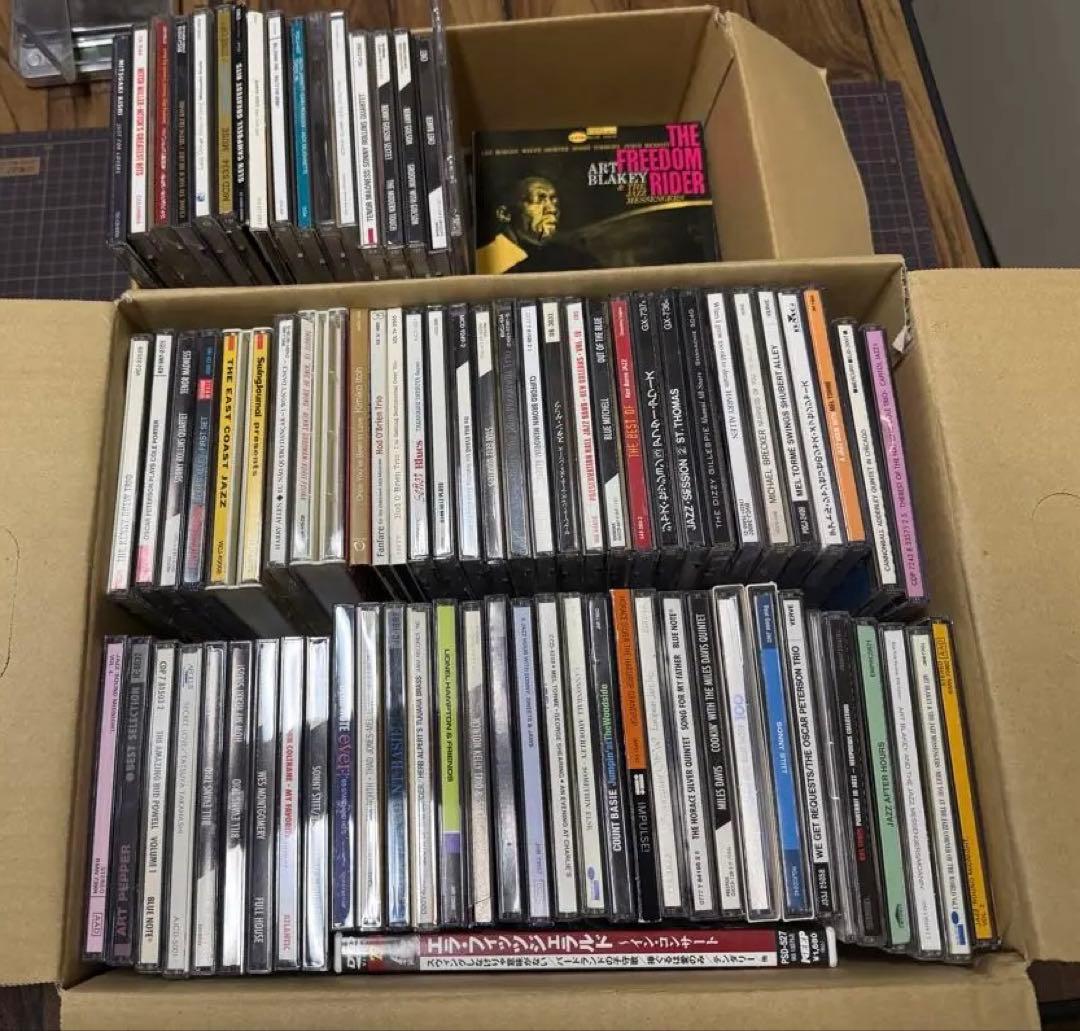 ジャズCDコレクション89枚