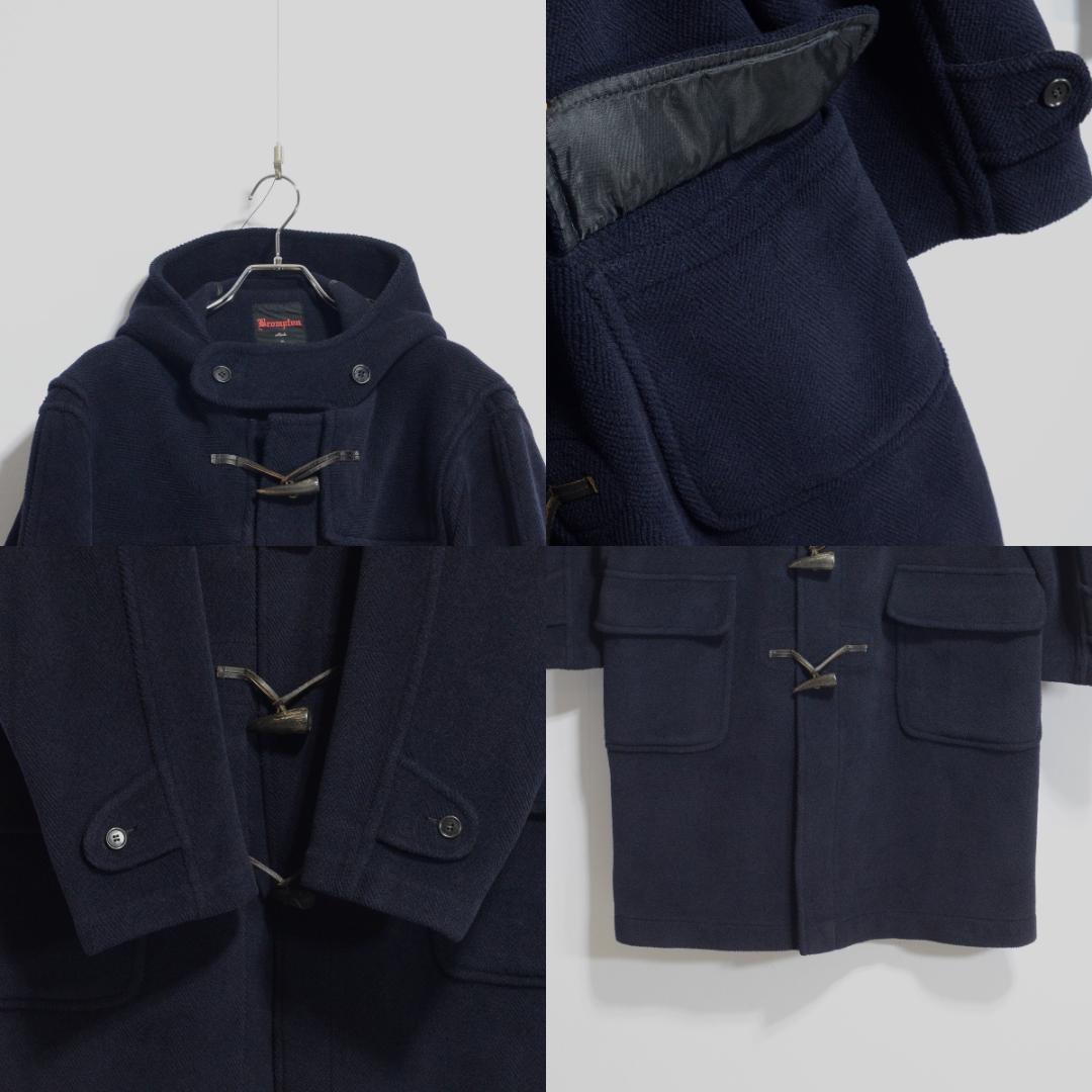 超極上品 ムーアブルック ダッフルコート ブロンプトン ネイビー 38