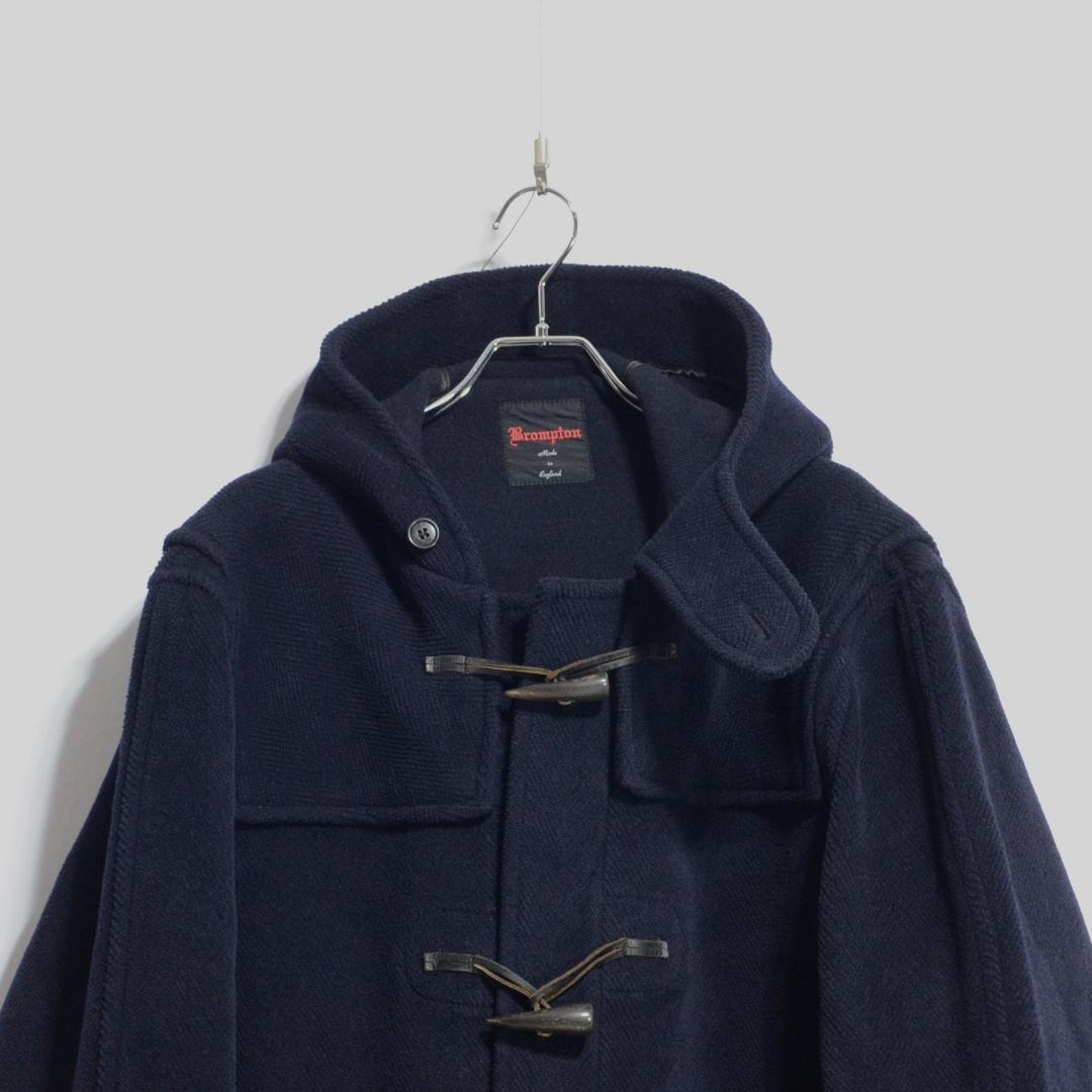 超極上品 ムーアブルック ダッフルコート ブロンプトン ネイビー 38