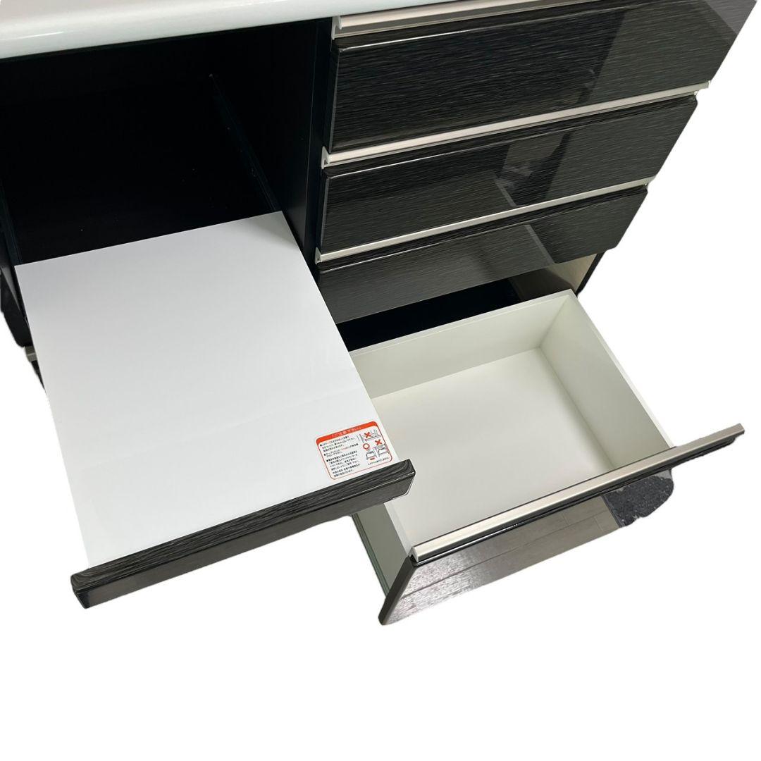 （送料込）ニトリ　キッチンボード(Nポスティア100KB BK）