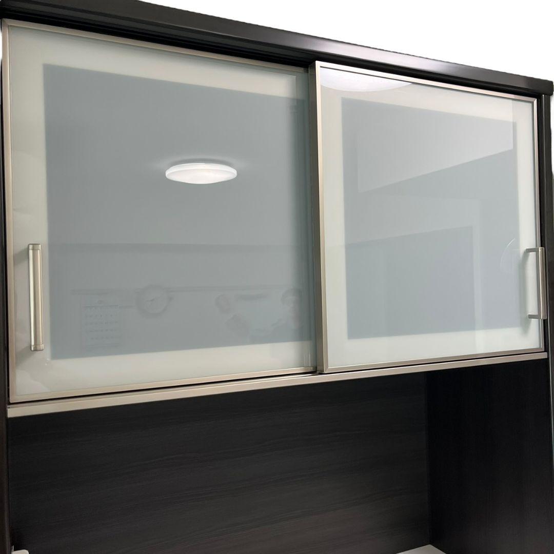 （送料込）ニトリ　キッチンボード(Nポスティア100KB BK）