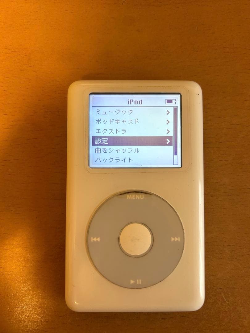 【動作確認済】Apple iPod classic 第4世代セット (20GB)