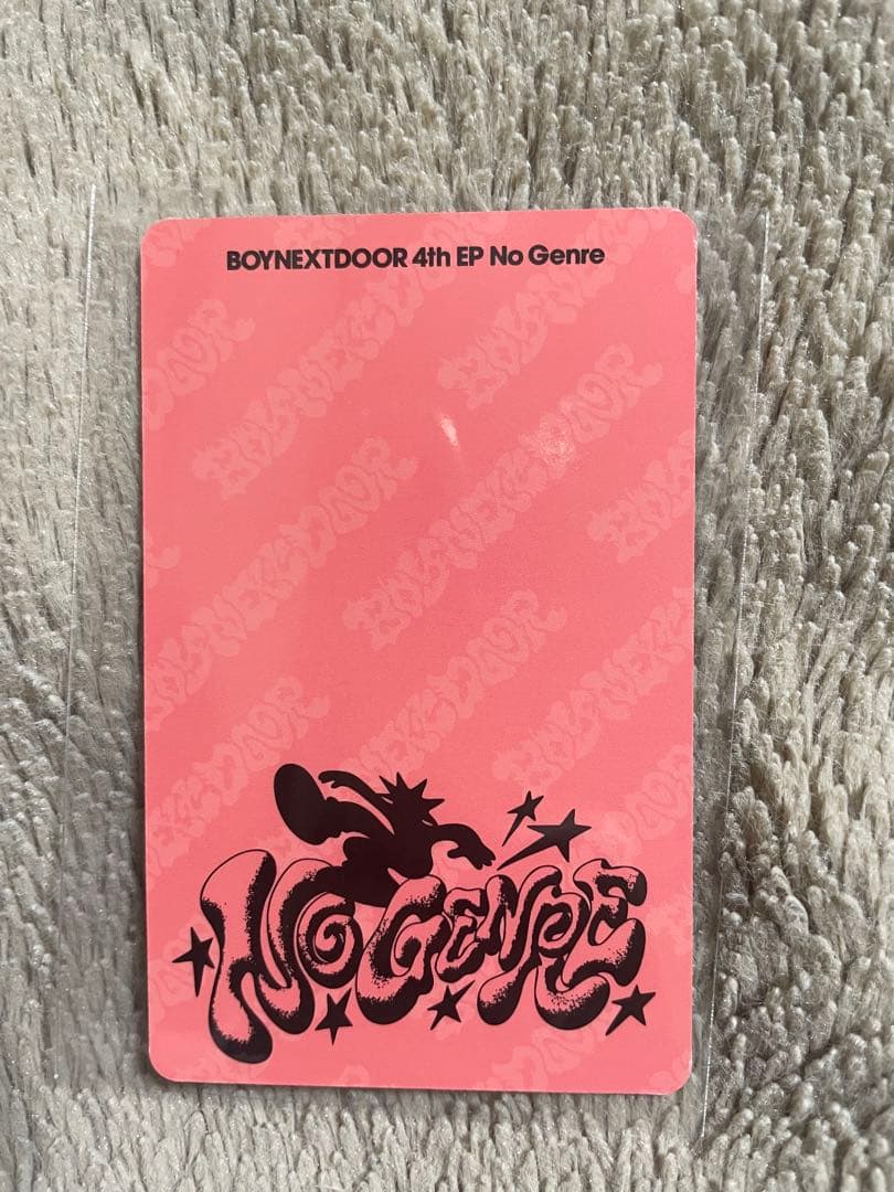 BOYNEXTDOOR ボネクド オンラインラキドロ C賞サイン入りトレカ リウ