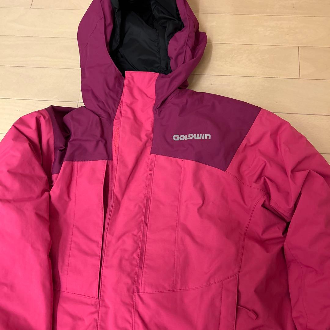 Goldwin ジュニア スキーウェア 150 ピンク/ネイビー美品お得セット