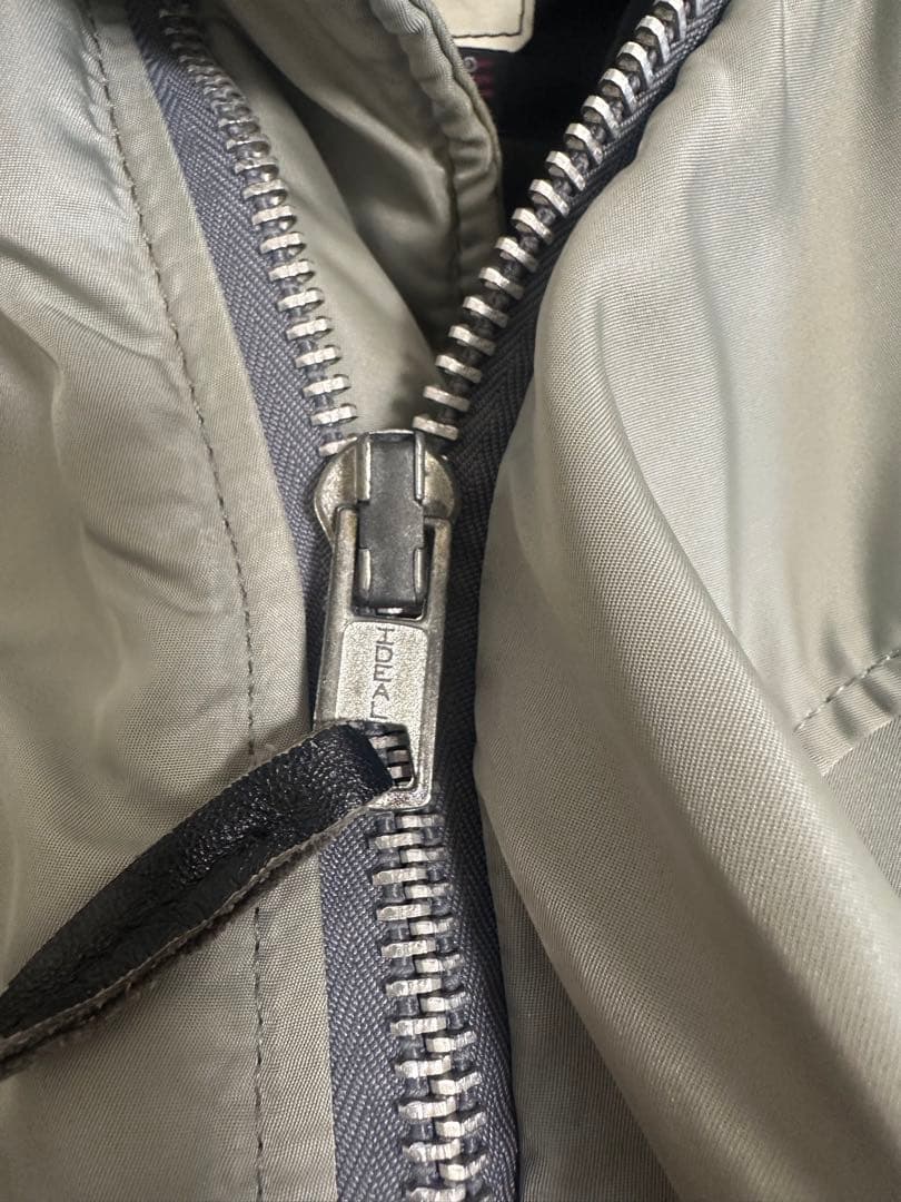 riku様 80s ALPHA N-2B USA製 シルバー L