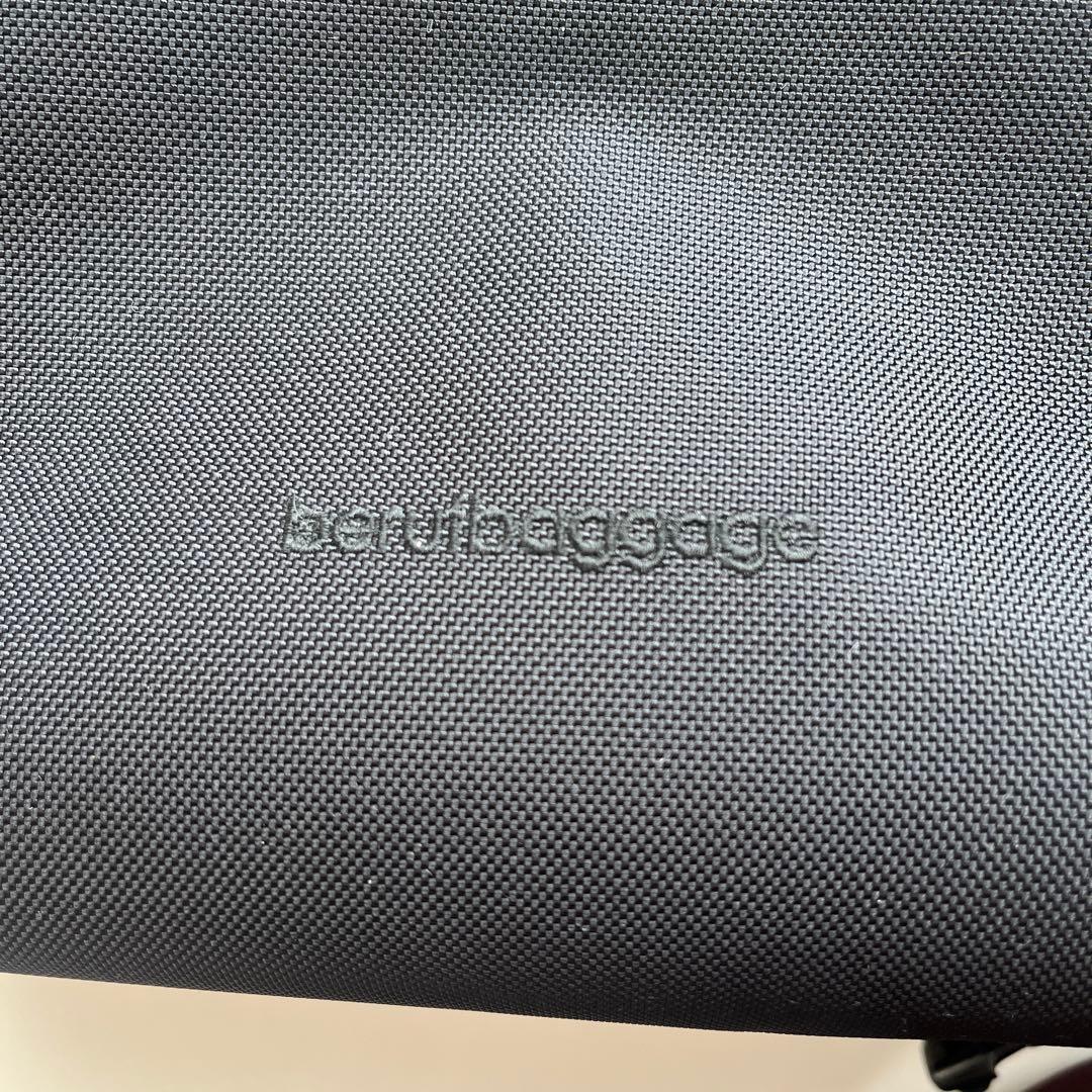 beruf baggage × 豊岡鞄　ブラック バックパック