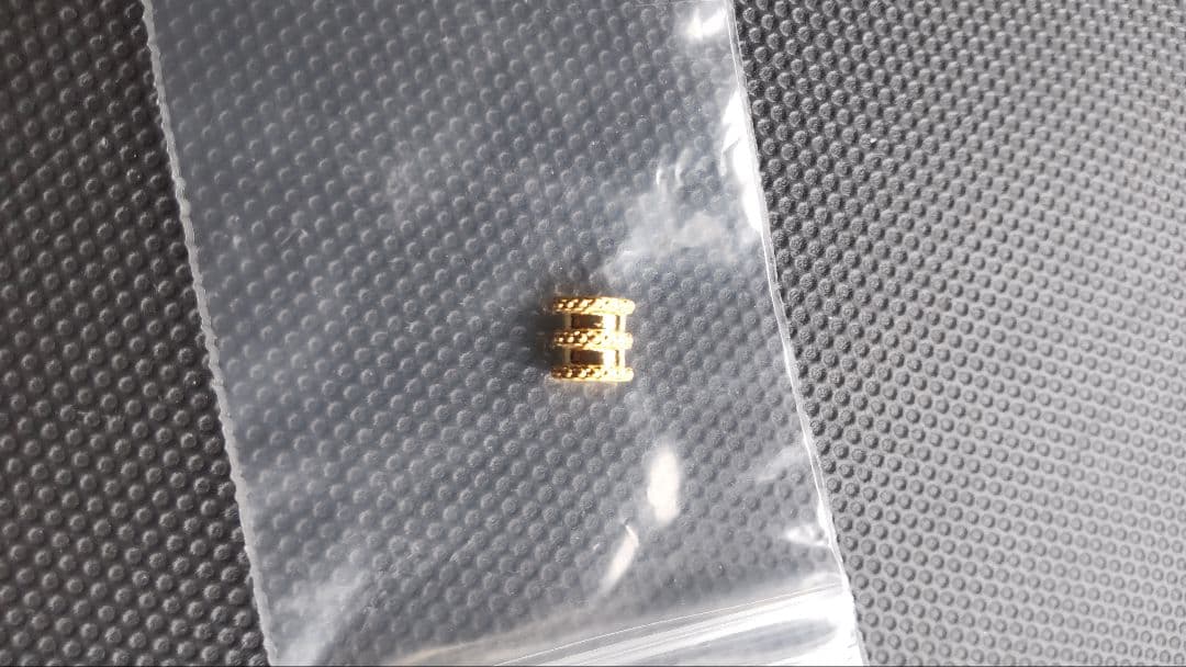 新品未使用　mal.レレレ　純金　24金 足金999 円筒形　ペンダントトップ