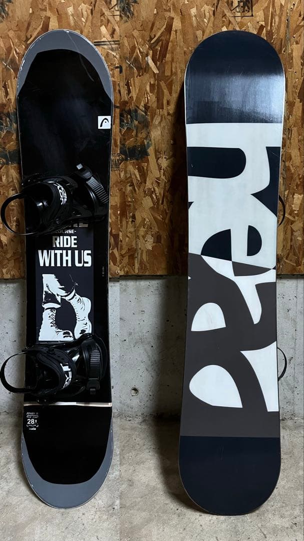 Jr.スノーボード head 128とJOY RIDE