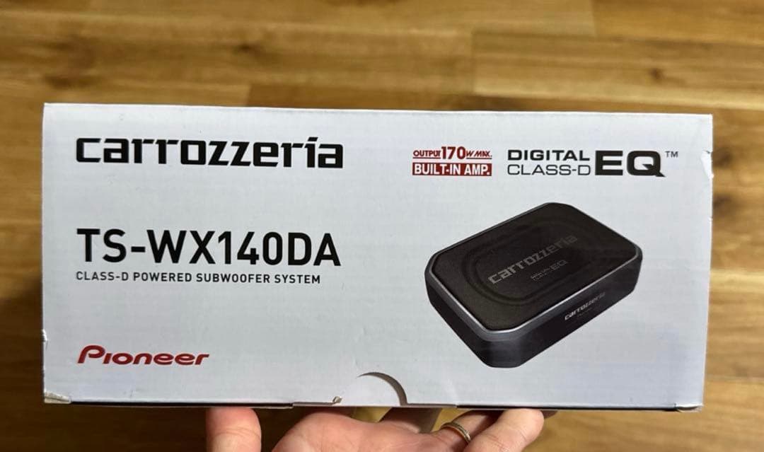 TS-WX140DA パワードサブウーファー カロッツェリア