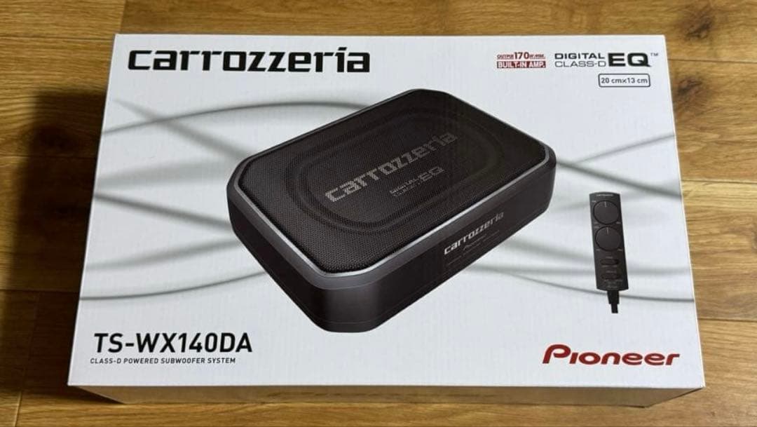 TS-WX140DA パワードサブウーファー カロッツェリア