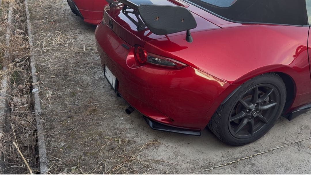 ndロードスター ワンオフマフラー@たんたん