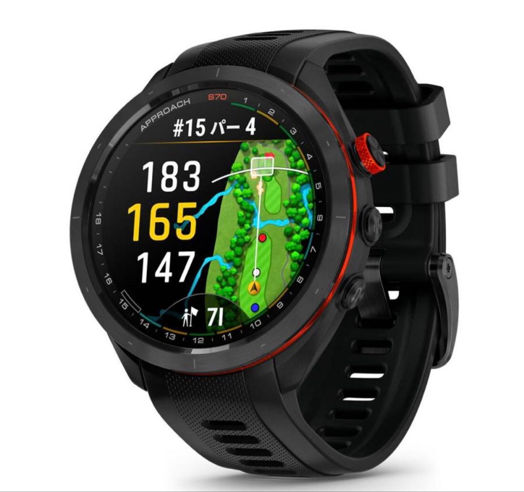 【Tomo】GARMIN ガーミン S70 Black 保証付
