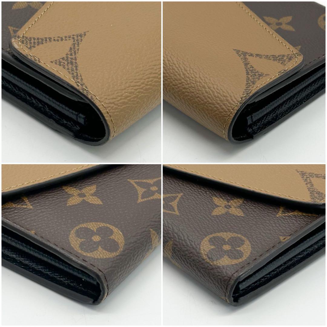 ルイヴィトン ポルトフォイユ サラ ジャイアント リバース モノグラム 二つ折り