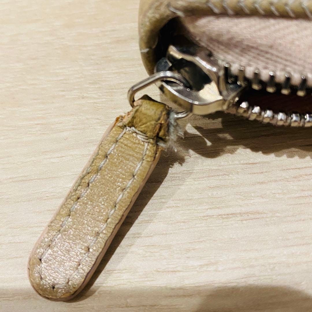 CHANEL ケース シャネル ミニ財布 ベージュ