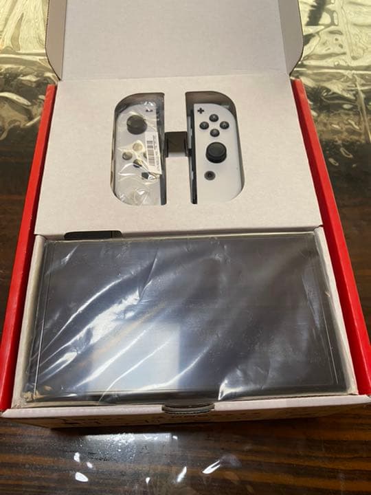 Nintendo Switch 有機EL ホワイトモデル　中古　ドックなど未開封
