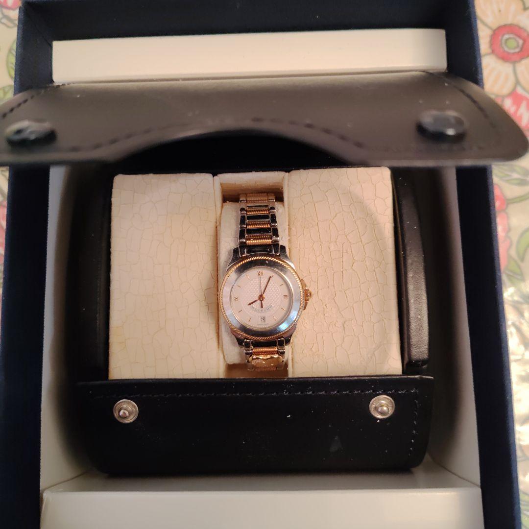 CORUM アナログクォーツ腕時計 ゴールド/シルバー