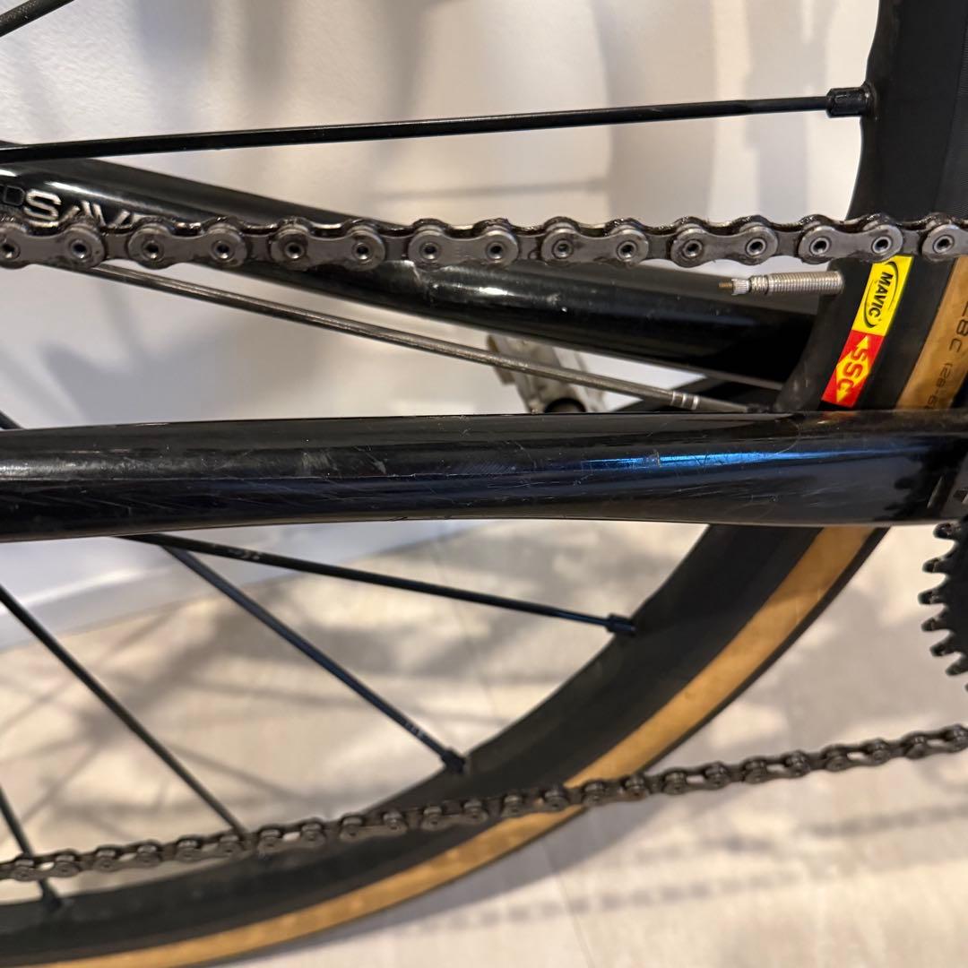 フラットバーロードcannondale caad12 mavic r-sys