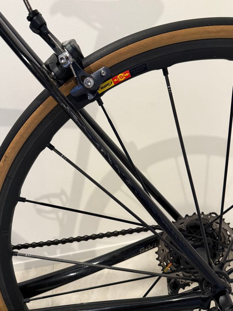 フラットバーロードcannondale caad12 mavic r-sys