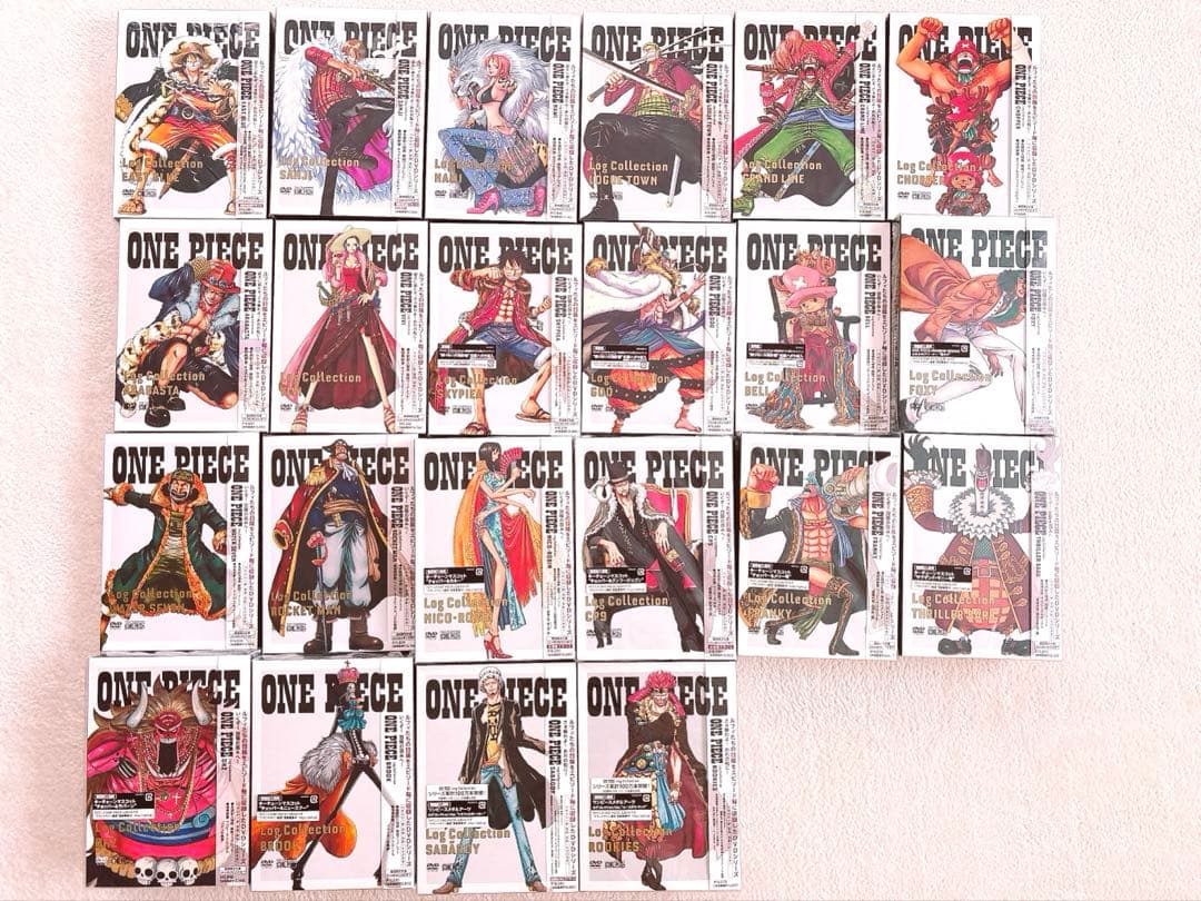 ワンピース　ログコレクションDVDセット