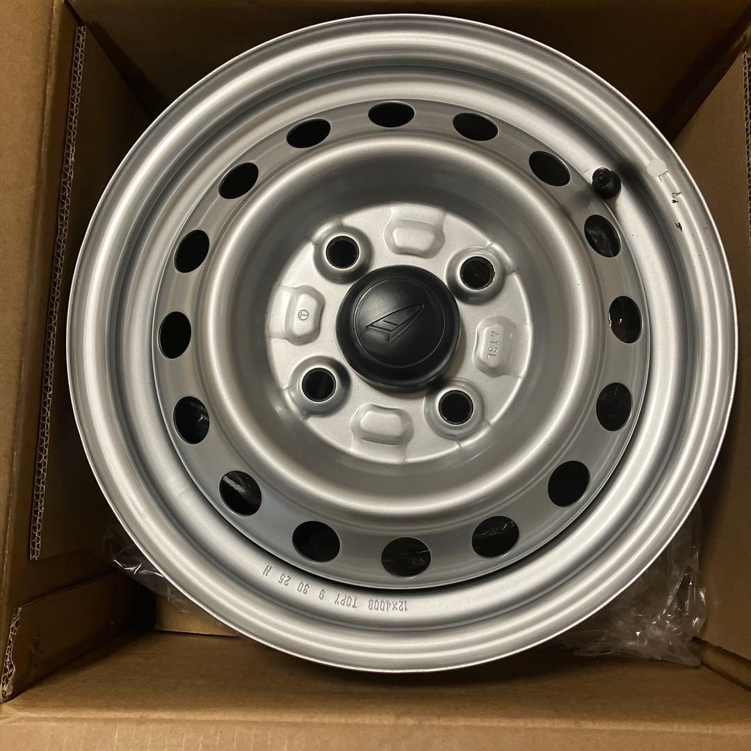 ダイハツハイゼットカーゴ s700v新車外し純正12インチスチールホイール　4本